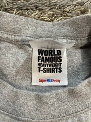 Shaka Wear Super MAX Heavy Mens 2XL Gray T-Shirt Short Sleeve Blank Comfort