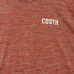 Costa Del Mar Performance Tech Shirt Men’s XXL Coral/Gray Heather Short Sleeve T