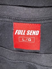 Full Send Short Sleeve T-Shirt Men’s Large Black