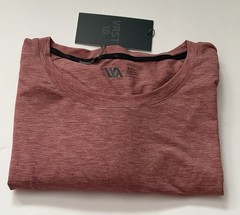 VRST Men’s XXL Icon Short Sleeve Tee Desert Rust Heather