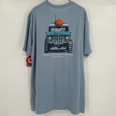 CCA Bronco Fishing Rig Short Sleeve T-Shirt Blue XL Men’s Coastal Conservation
