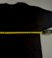 Hanes Beefy 4XL Men’s T-Shirt -Solid Black