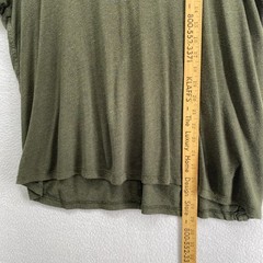 RAG & BONE Shirt Mens XL Classic Tech Jersey Tee Slub Short Sleeve Green