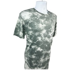 Men’s Alternative Apparel Classic Crewneck Go-To Tee (Gray Tie Dye)- Size Medium
