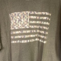 Standard Unisex Non-fitted Tee Shirt Army Green Mens 2XL