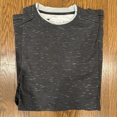 Modern Culture Essentials Men’s Black White Graphic Print Crew Neck T-Shirt XL