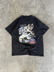 2016 sturgis motorcycle rally wolf biker t-shirt size XL follow your dreams