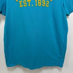 Vintage Abercrombie Muscle Fit Blue Tshirt Men’s Size L Embroidered Y2k