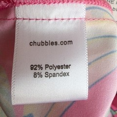 Chubbies Mens XL Pink Banana Leaf Print Tank Top NWT