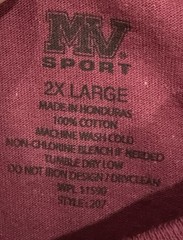 USCG U.S. Coast Guard Maroon Burgundy T-Shirt – Size XXL / 2XL – NEW WITH TAGS