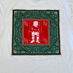 NWT Death Row Records Paisley Chair Logo Tee in White