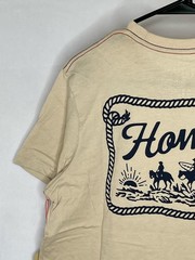 Howler Bros Howler Posse Shirt Mens Medium Beige Graphic Tee NWT Sand Heather