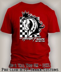 Accept Failure Sneaker Tee Shirt Match J6 Reverse Oreo Pro Club Shaka RTP Tee