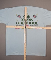 Vintage Frankie Valli & The Four Seasons T Shirt Mens XL Blue Jerzees Made in US