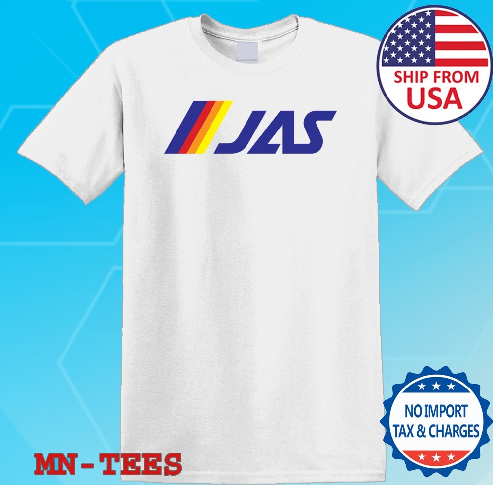 Japan Air System Retro White Size S-5XL