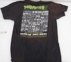 MINNEAPOLIS FESTIVAL CONCERT RAP HIP HOP T-SHIRT USA SIZE ??? SOUND SET 2010
