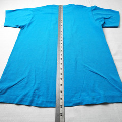 Vintage Liz Claiborne Sport T Shirt Large Blue Single Stitch Screen Stars 90s L