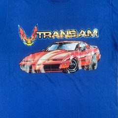 Vintage 80s 90s Trans Am Shirt Mens S Super Screen Stars USA Pontiac Firebird