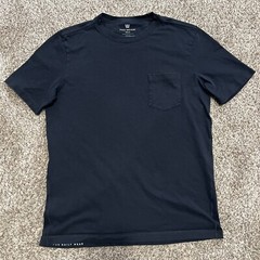 Mack Weldon T Shirt Men’s Medium Black Short Sleeve Crew Neck Pocket Daily Wear