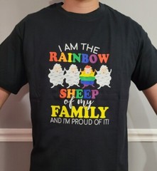 High Quality T-Shirt 100% Cotton, Spandex. Anti-Wrinkle, Anti-Pilling (GAY)