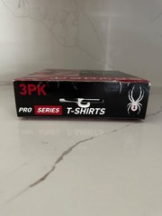 SPYDER *NEW* Men’s Pro Series Black, Gray & Green 3PK T-Shirts (size M)