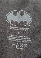 The Joker Men’s Graphic Print T-Shirt DC Comics Alex Ross Solid Black Size Large