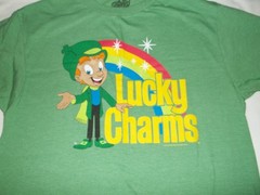 #5- Tee Luv Lucky Charms T-shirt sz Med NWOTS St. Patty’s Day