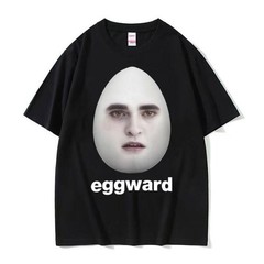 Funny Eggward Meme Black Gift For Friend Short Sleeve T-Shirt S to 5XL