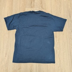 Port & Company Mens Medium American Freedom Train 250 Graphic T-Shirt Navy Blue