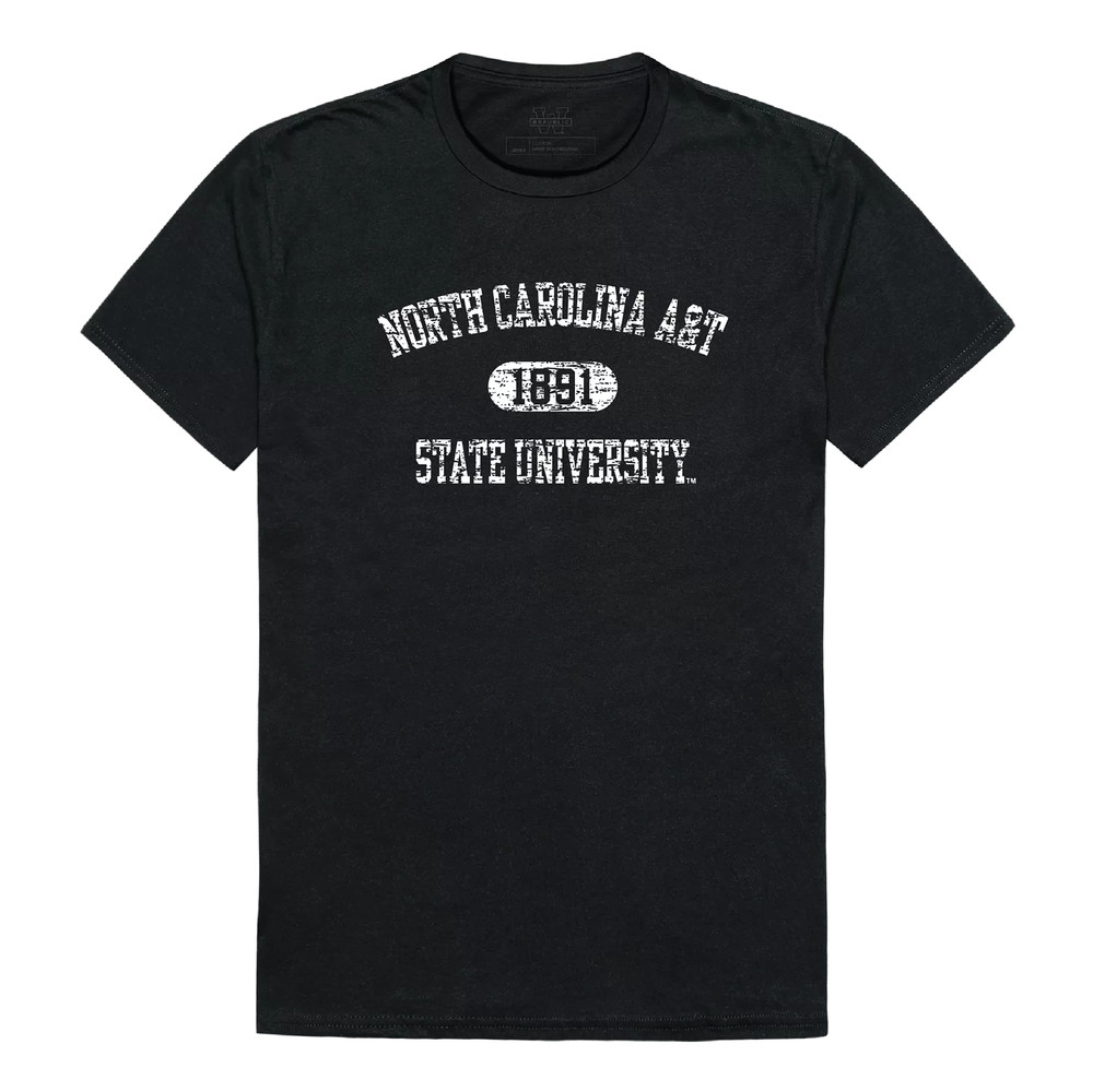 North Carolina A&T Aggies NCAA Distressed Arch College Tee T Shirt
