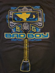 Alexander Gustafsson UFC Fight Night 37 Walkout Bad Boy Black T-Shirt Size L