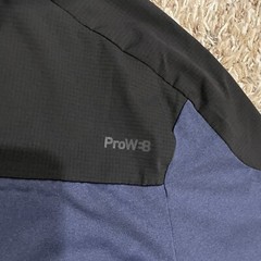 Spyder Active Shirt Mens Medium Blue Black Performance Wicking ProWeb