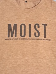 MOIST Because Someone Hates This Word T shirt XL Funny Sarcastic Humor Tee
