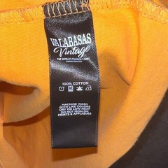 Valabasas Vintage Worn To Inspire Cobra Skull Tattoo Shop Yellow T-Shirt Small