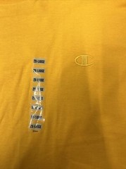 Camiseta Para Hombre Champion 2XL Franela Manga Corta Franela Cuello Redondo