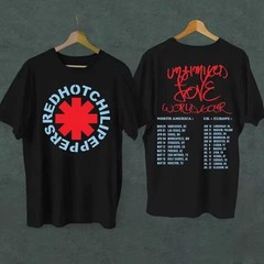 Red Hot Chili Peppers Unlimited Love World Tour Shirt 2026 Concert Graphic Tee