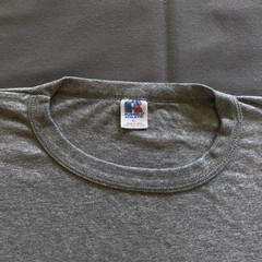 Vintage 1990s Russell Athletic Blank T Shirt Mens XL Gray Short Sleeve 90s USA