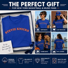 Stevie Knicks Taylor Shirt Funny New York Basketball Fan Graphic Unisex T-Shirt