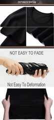 Fashion Dragon Rhinestones Summer Short Sleeve Luxury Men Trend Black T-Shirt