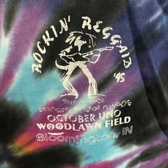 VTG Rockin Reggaid Woodlawn Field Bloomington IN Pink Floyd Tribute Tye Die USA