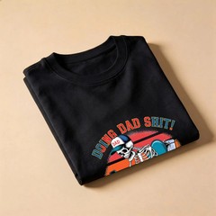 Father’s Day Printed Men’s T-Shirt | Premium USA Printed Cotton Graphic Tee