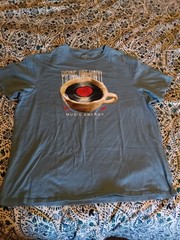 Cremieux T-Shirt XL Vinyl Record Piping Hot Music Energy