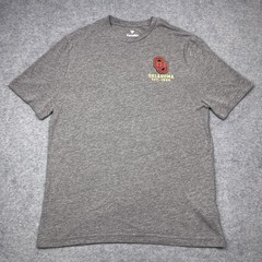 University of Oklahoma Fanatics T-Shirt Mens Large Graphic Gray NCAA Tee