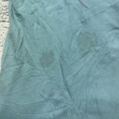 Harley-Davidson Shirt XL Green Dudley Perkins San Francisco Made in USA *SPOTS