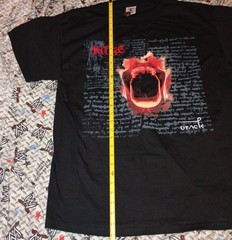 Kittie Oracle Tour Concert Shirt Never worn Size L Morgan Mercedes Lander Metal