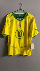 Brazil 2004 Ronaldinho Total 90 Jersey (2025 Reissue) Size M