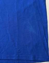NOS Vintage 90s PLUMA Heavyweight 100% Cotton Blue Long Sleeve T Shirt XXL USA