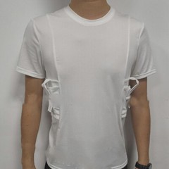 Mens Womens Tactical Combat Pullover Top T-Shirt Blouse Tee With Hidden Holster^