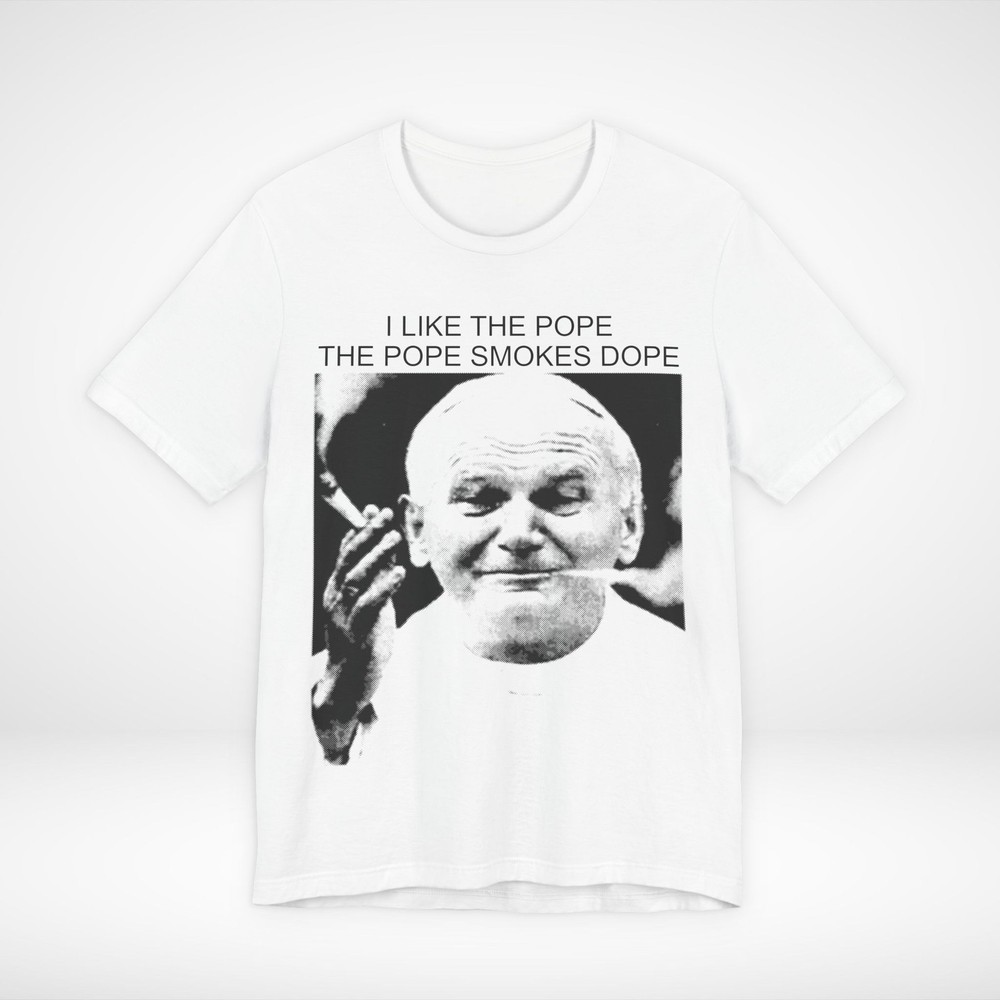 My Name Is Music Video Shirt Pope Smokes Dope Graphic Rap Vintage Style Tee