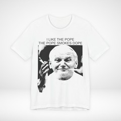 My Name Is Music Video Shirt Pope Smokes Dope Graphic Rap Vintage Style Tee